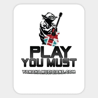 YM Play You Must Sticker